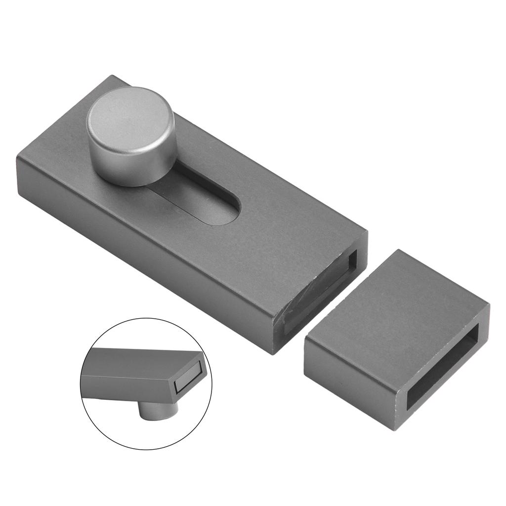 Дверной замок Защелка Безударный дверной болт Раздвижные болты Противоугонный замок безопасности Алюминиевый сплав Туалет Дверной замок Защелка для ворот Фурнитура