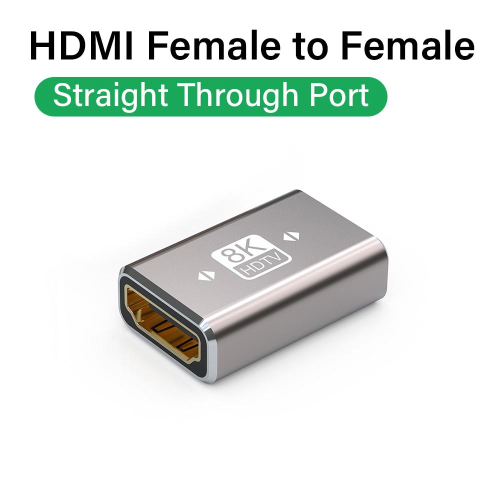 HDMI адаптер 90 градусов прямой угол HDTV 2.1 8K@60 Гц мужчина к женскому кабелю конвертер HDMI удлинитель разъем для ноутбука Prjecto