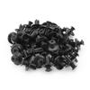 50 / 100Pcs Car Clip Bumper Fender Push 6mm 8mm Rivet Retainer Plastic Fastener Clip Automotive Spare Parts Car Rivet Fasteners