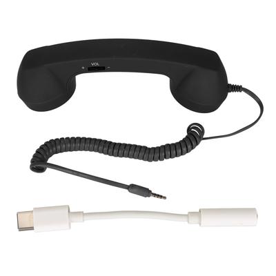 Сотовый телефон USB C радиационно-устойчивая винтажная телефонная трубка с разъемом 3,5 мм для смартфона