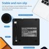 Внешний DVD RW CD-привод USB 3.0 Type C 2-в-1 Тонкий привод Записывающее устройство Читающее устройство Плеер Оптические приводы Для ноутбука ПК Нетбука Настольного компьютера