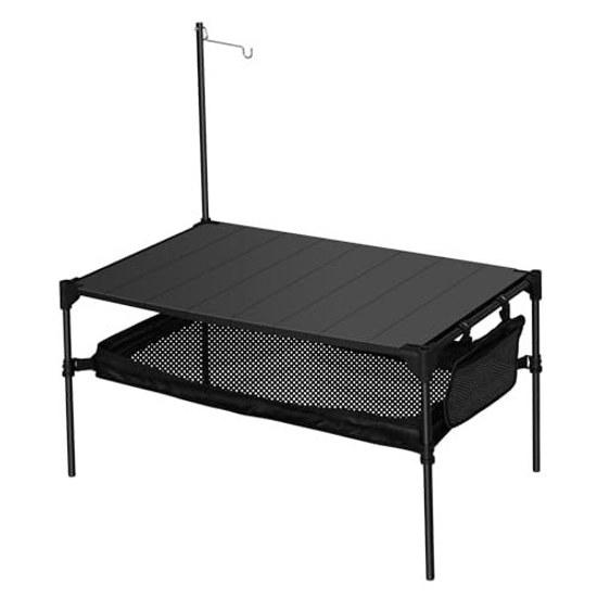DesertFox Camp Table Outdoor Roll Compact Folding Lightweight Infinite Expansion Connectable Hiking BBQ PZ