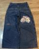 Джинсы JNCO Винтажные Хип-хоп Свободные Джинсы Мужские Готические С Высокой Талией Широкие Штаны Уличная Одежда