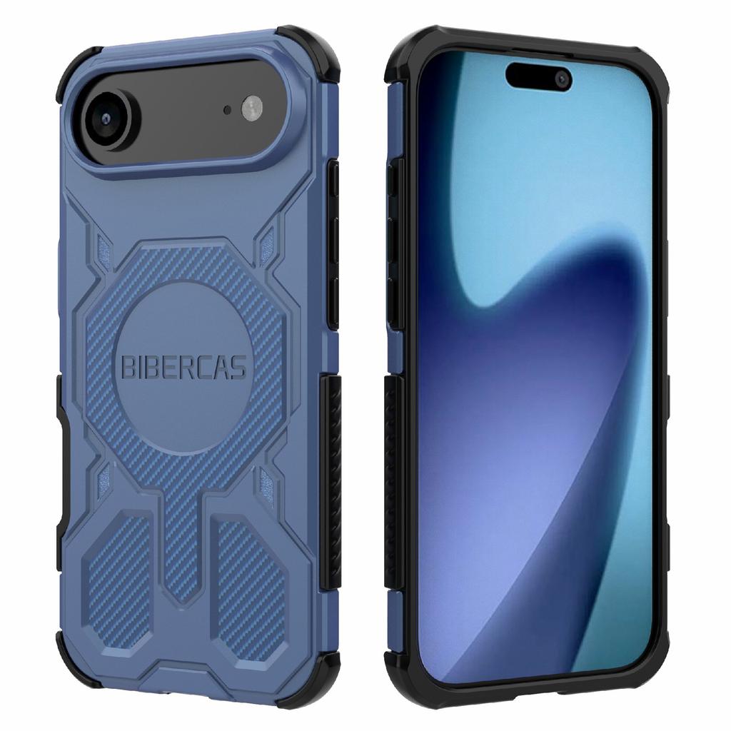 BIBERCAS J-16 Series For iPhone 17 Air Case Compatible with MagSafe Anti Drop TPU+PC Phone Cover