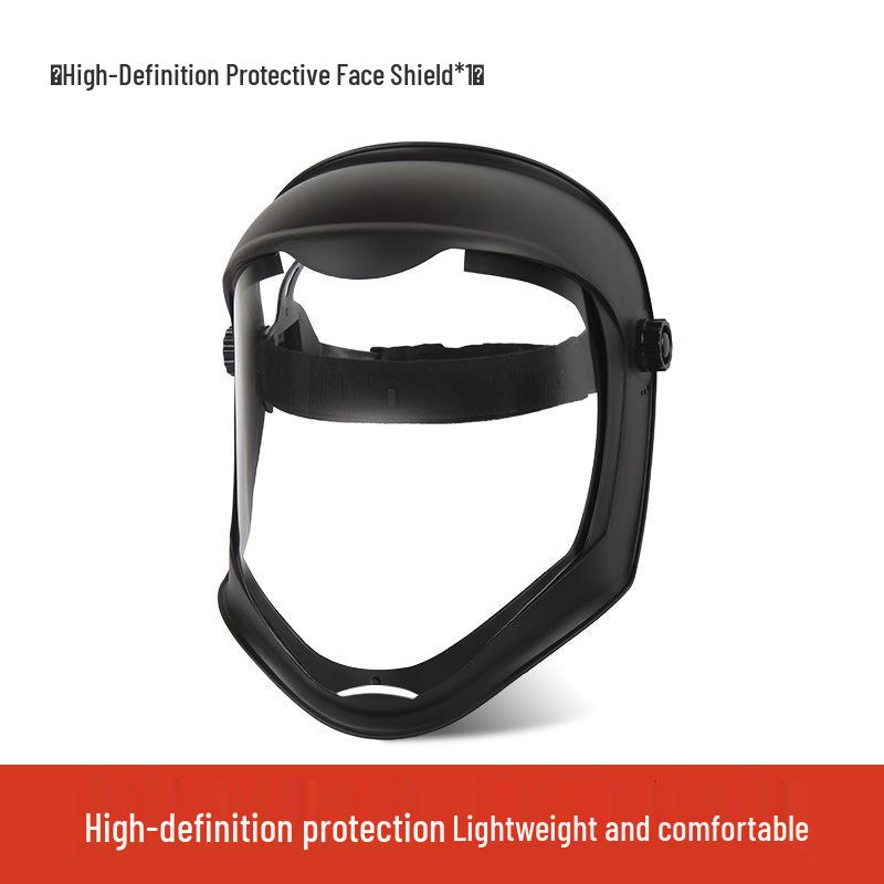 Защитный лицевой щиток высокой четкости с защитой от запотевания для сварки и шлифовки