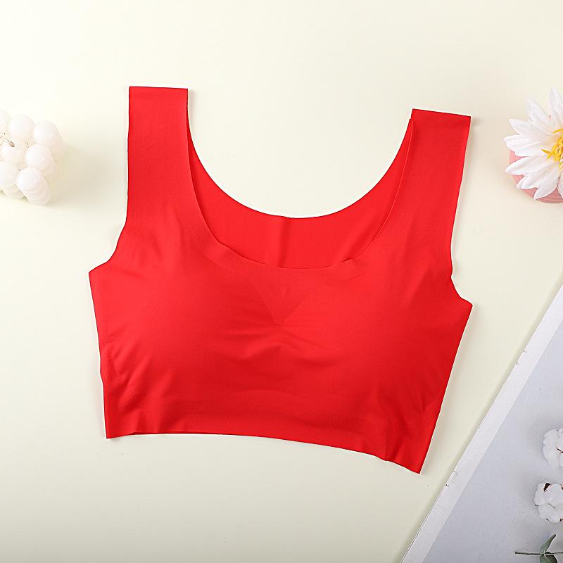 Shangpin Бесшовный Беспроводной Пуш-ап Большого размера Йога Спортивный бюстгальтер