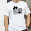 Манга Хисока Кавайный Hunter X Hunter Футболка Киллуа Золдик Смешной Мультяшный Милый Аниме Футболка Курапика HxH Дьявольский Глаз Футболка