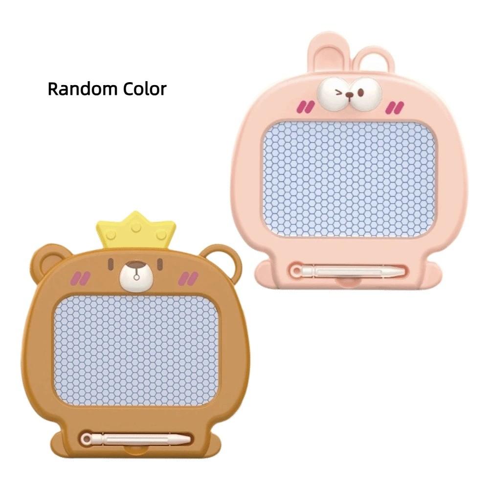 DIY Mini Doodle Pad Keychain Funny Fidget Toy Magnetic Drawing Board Keychain For Kids