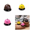 Novelty Desk Call Bell Ringbell Dinner Reminder Bell Easy Use Metal Service Bell Party