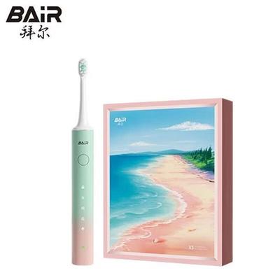 BAIR X304 Звуковая электрическая зубная щетка Подарочный набор для взрослых Вилка CN (адаптер в комплекте)