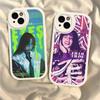 Чехол для телефона Поп-певицы B-Billie Для IPhone 16 15 14 13 12 11 Pro Max Plus Кожаный Мягкий Чехол