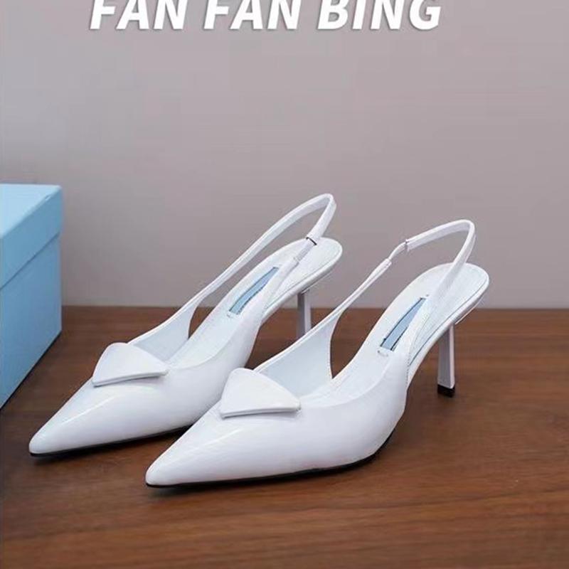 Высококачественная брендовая модная женская обувь из натуральной кожи с открытой пяткой, элегантные туфли без шнуровки с острым носком, пикантные туфли на тонком низком каблуке