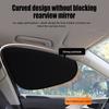 4-Layer Sun Shade Cover For Car Side Window Ultra-Light Electrostatic Curtains Sun Protection For Baby 99.9% Uv Blocker