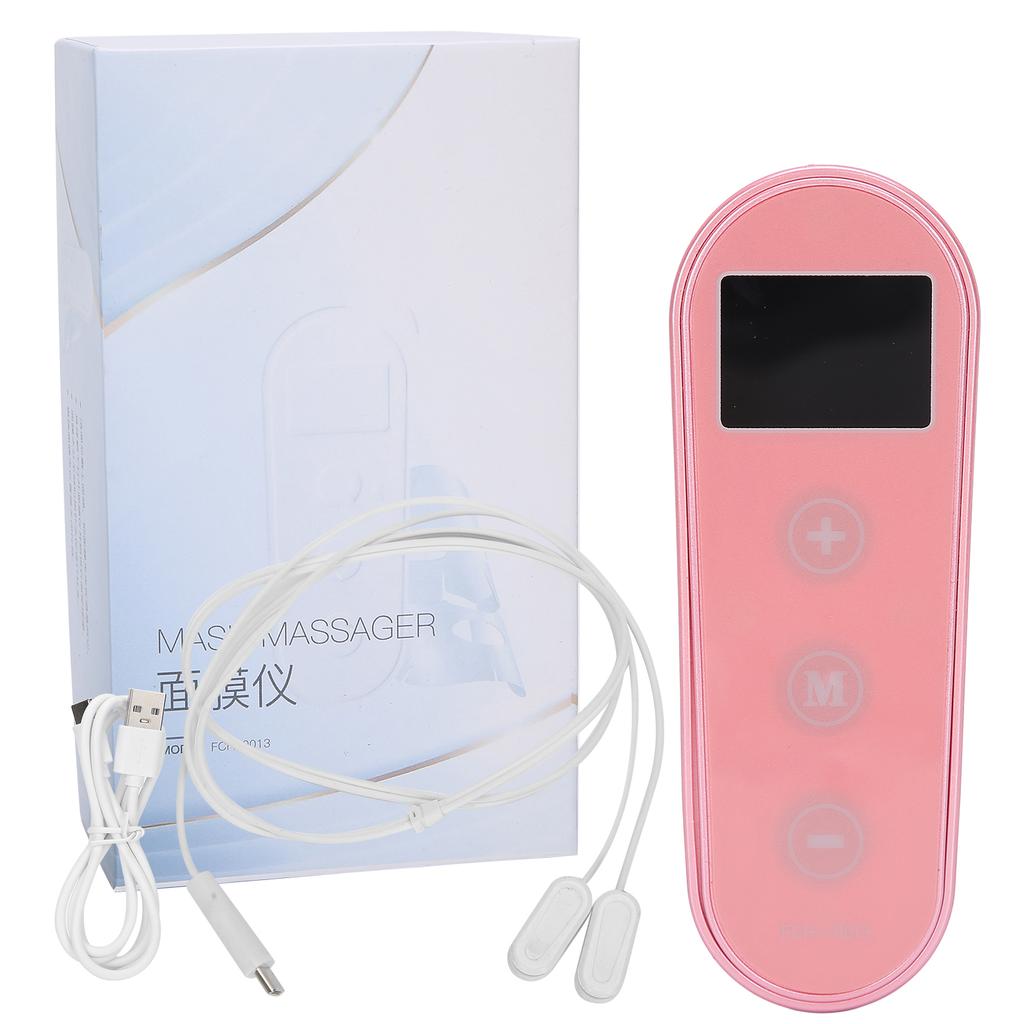 Бытовая машина для маски для лица EMS, отрицательная ионная маска, сыворотка, свинец в машине красоты(красный )