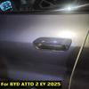 Для Byd ATTO 2 EV 2025 Аксессуары ABS Карбоновые Накладки на Ручки Дверей Накладки на Чаши Дверей Защита от Царапин Декоративные Наклейки