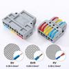 Mini Wire Connector Universal Compact Fast Connector Push-in Terminal Blocks  Electrical