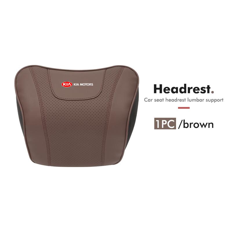For KIA Car Neck Cushion Lumbar Support Pillow Waist Cushion Sportage Rio Ceed Niro Soul Stonic Picanto Proceed WS5