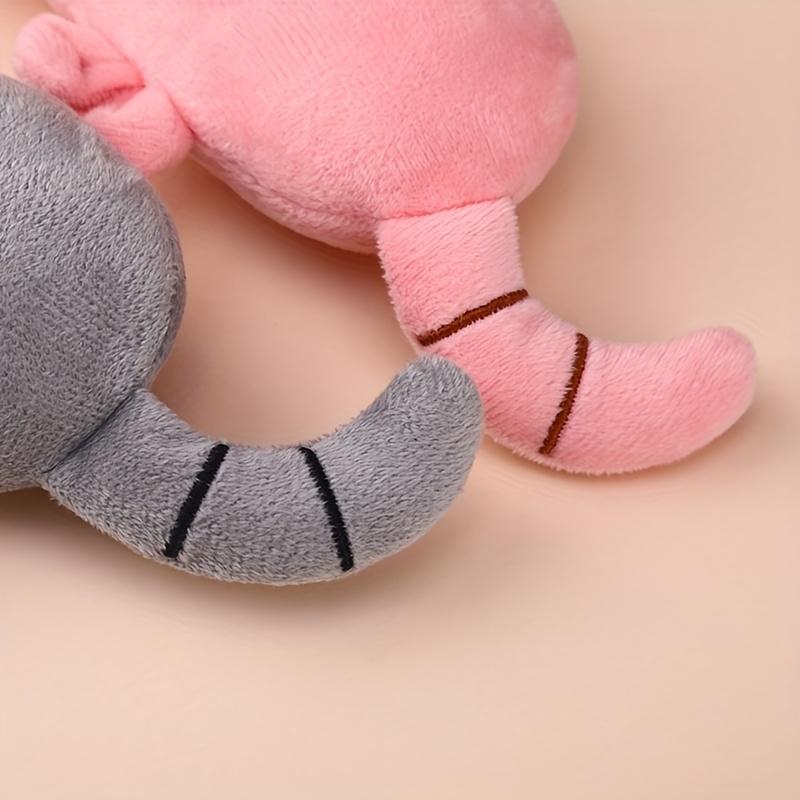 Мягкая и прочная плюшевая игрушка с мультяшным котом для игр и взаимодействия домашних животных