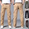 Мужские длинные брюки, модные повседневные облегающие свободные брюки, уличные брюки
