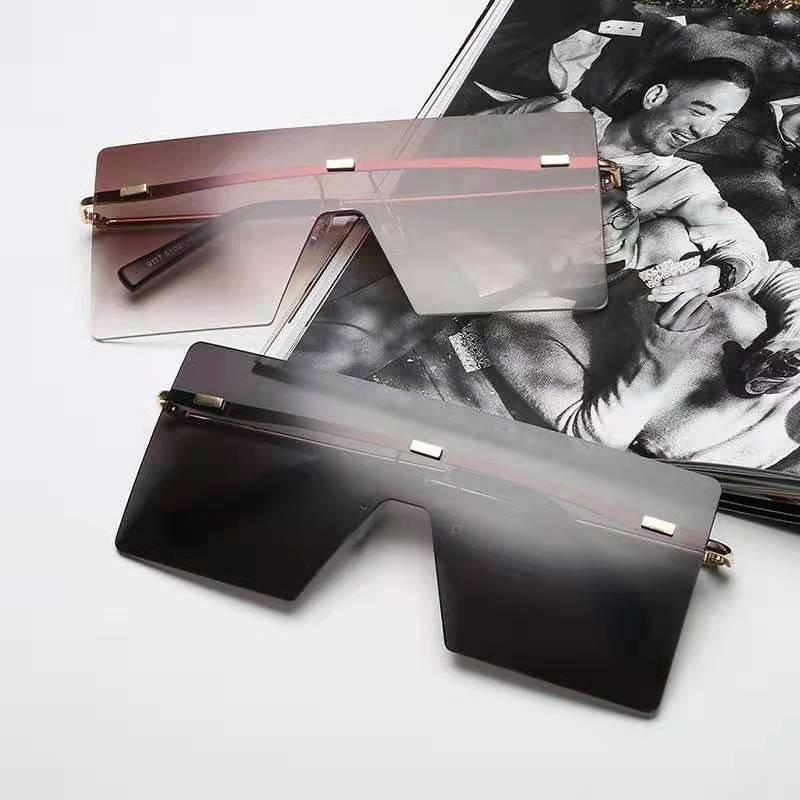 Солнцезащитные очки для мужчин женщин Очки с большой оправой Модные солнцезащитные очки