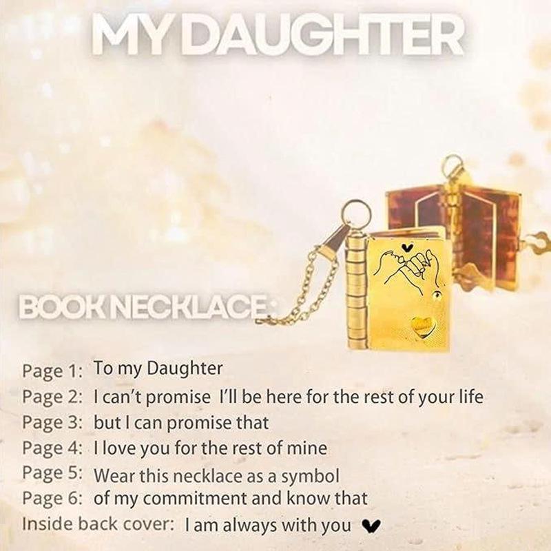 Подвеска-кулон «Любовное письмо» из титановой стали для пар - Цепочка для ключицы для девушек.