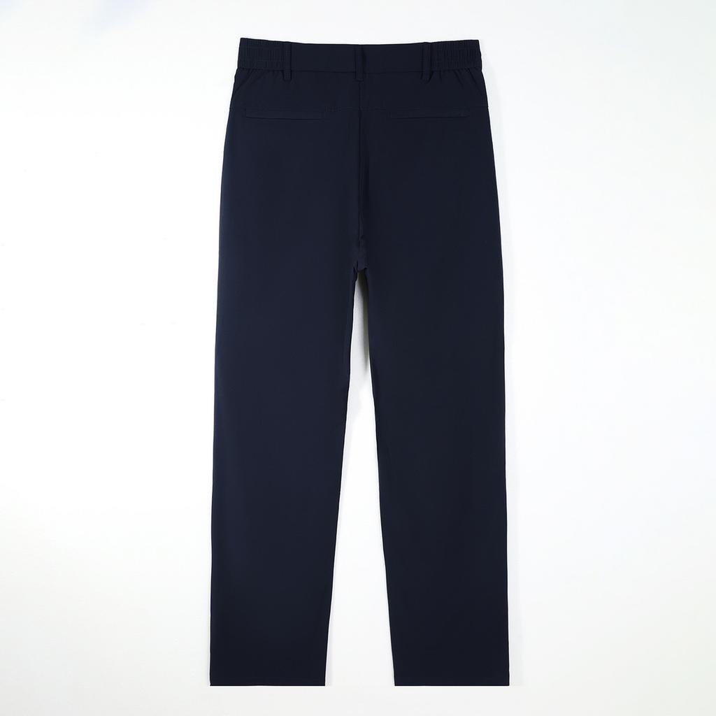 Men's Casual Pants - Summer, Lightweight, High Elasticity, Easy Care Straight Leg
