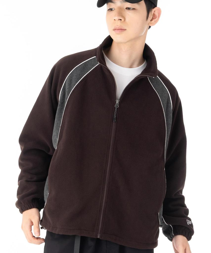 NEW ERA Fleece Jacket Oversized 15129325 NER37A7576 Burnt Wood S