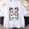 Summer New Anime Graphic Printed T-shirt Unisex Fashion Casual Round Neck Loose Short Sleeve Tees