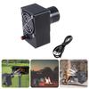 Adjustable Speed 60 Fan Blower with USB Cable 5.5x2.1mm for Camping Cooling Sports BBQ Fire Starter