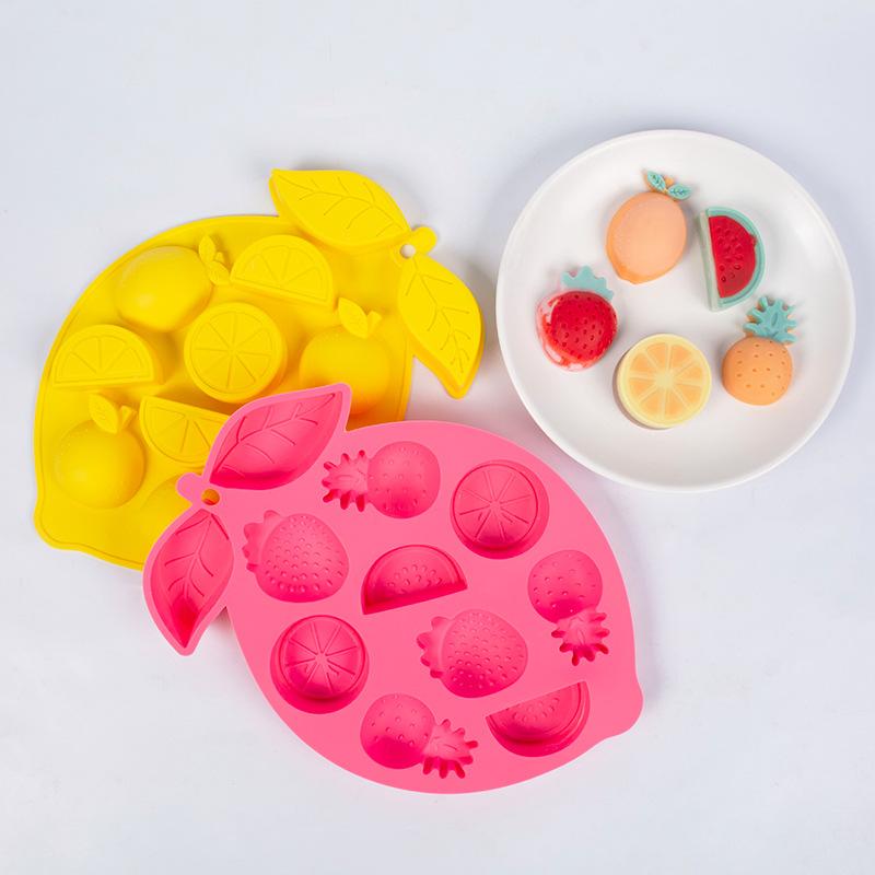 Силиконовые формы для кубиков льда в форме клубники/арбуза, подносы для кубиков льда, устройства для изготовления кубиков льда, многоразовые инструменты для льда для кухни, вина