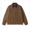 Американская ретро-стираемая куртка Tooling Jacket для мужчин и женщин American High-end Lapel Loose Ruffian Красивый повседневный топ