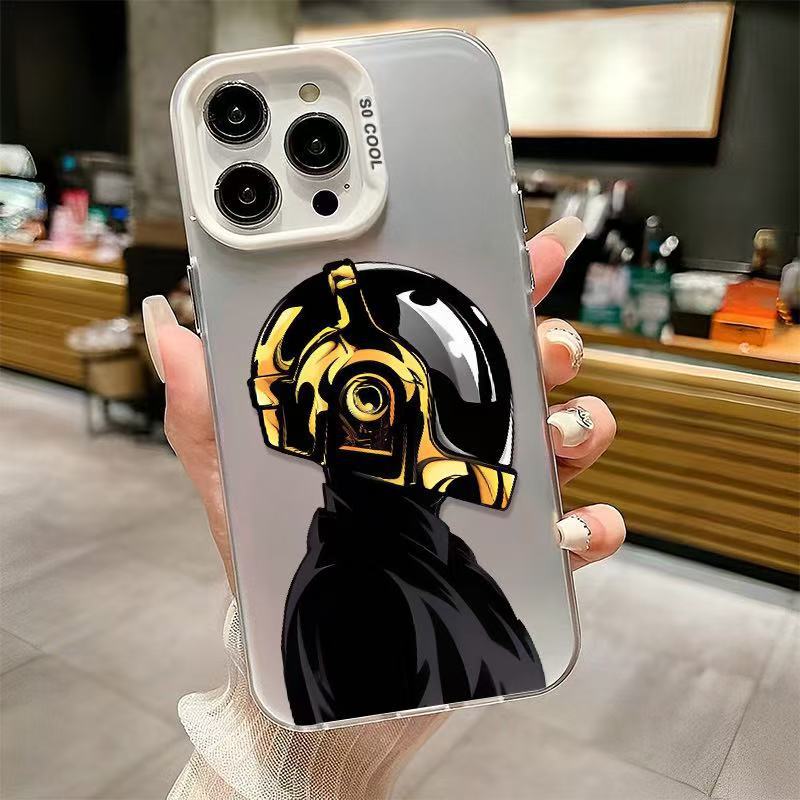 Новый европейский и американский чехол для мобильного телефона iphone17 Apple 15promax/14 противоударный 13pro12 шлем 16xr