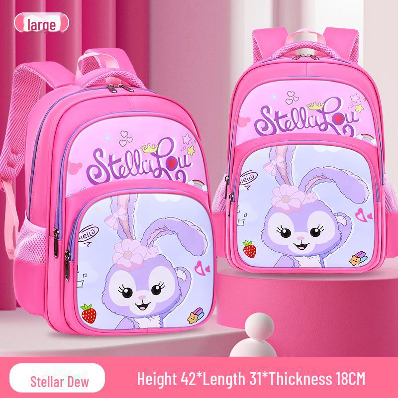 Водонепроницаемый рюкзак с рисунком большой вместимости для учеников начальной школы (1-6 классы) - Легкая конструкция для мальчиков и девочек
