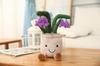 Tulip Mushroom Potted Plush Toy With Pp Cotton Fill And Cartoon Style For Creative Lounge Decor