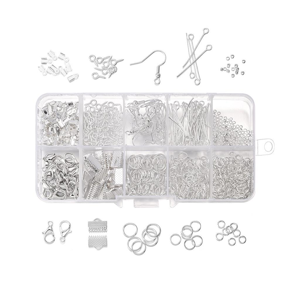 Набор для изготовления чокера своими руками: Тканевое колье, клипса и набор удлинителей