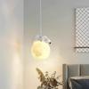 Panda Pendant Light 3D Moon Planet Hanging Lamp Bear Rabbit Chandelier