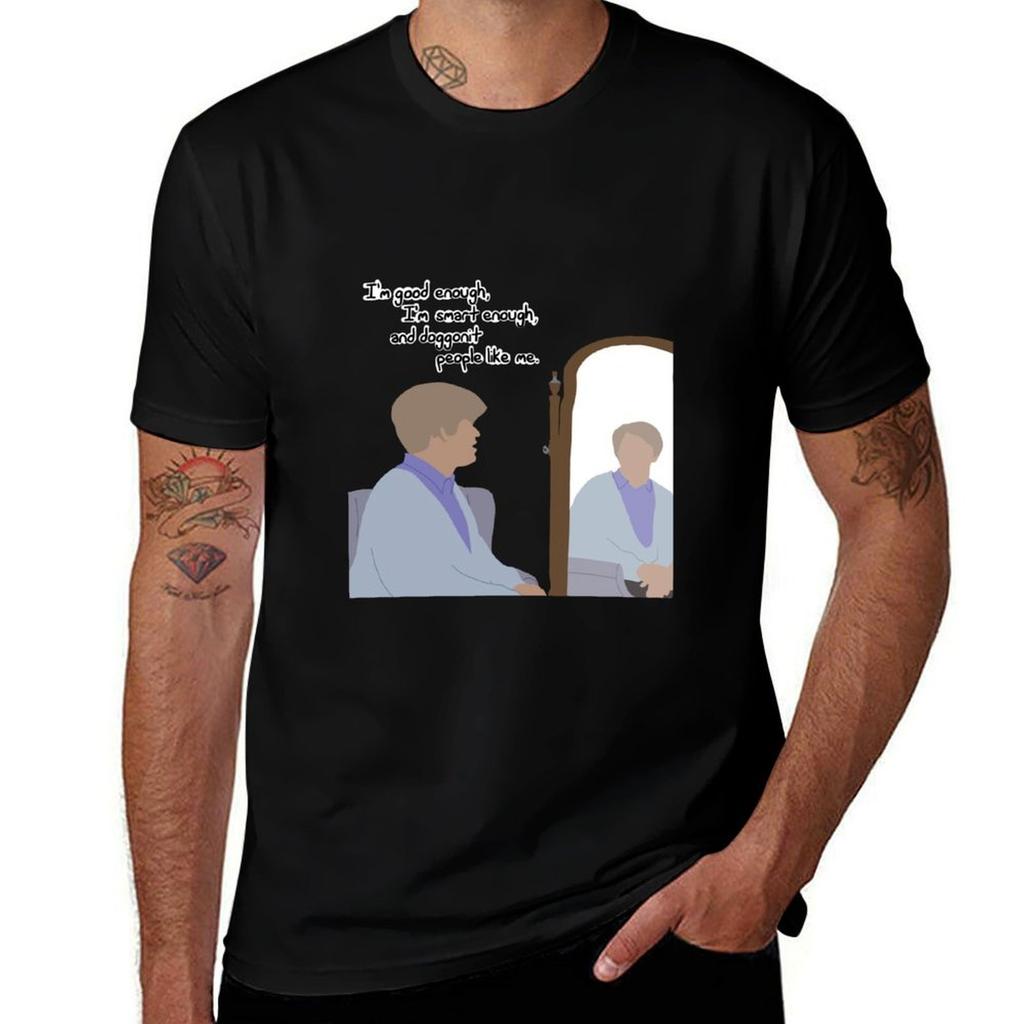 Daily Affirmation with Stuart Smalley TShirt Sweat Absorbing Sports Tee Shirt
