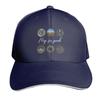 Pilot Cockpit Airplane Six Pack Flight Intruments Cap Casual Baseball Caps Adjustable Hat Hip Hop Summer Unisex Baseball Hats