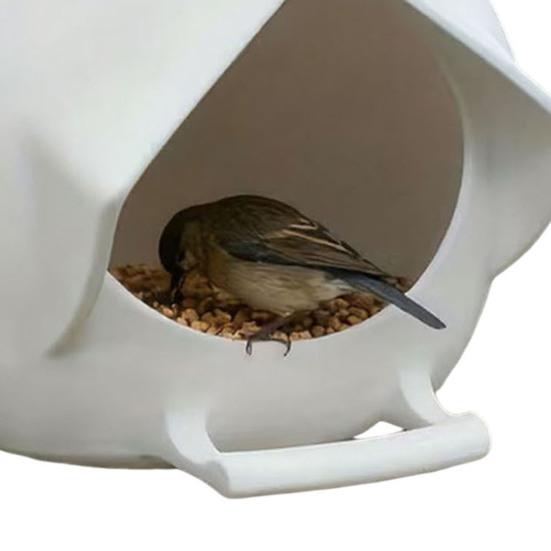 Зимняя подвесная кормушка для птиц Домик-гнездовье в форме капли воды Уличная кормушка для птиц Скворечник для диких птиц Декор для двора, сада, патио