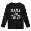 Mens Vintage Mama Tried Country Music Rodeo Premium T Shirt Black X Large vintage Washed Comfortable graphic Unisex Stretched