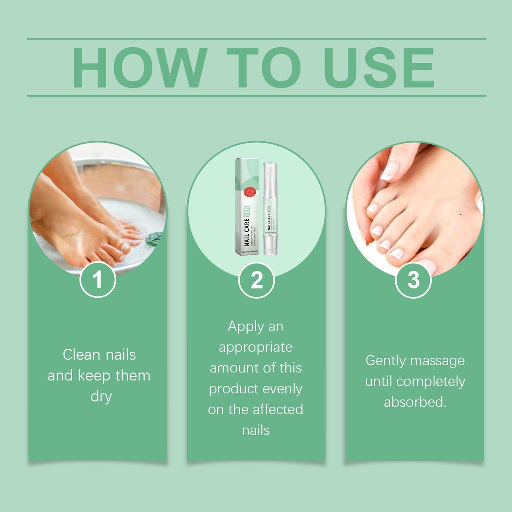 Gentle Manicure Clean And Bright Nails Rotten Nails Thickening Care 4ml