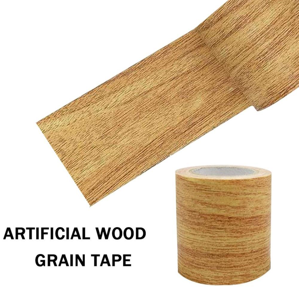 1 шт. Самоклеящаяся заплатка с текстурой дерева, лента с текстурой дерева для пола и мебели, стола, стула, сделай сам, плинтус, дверь, окно