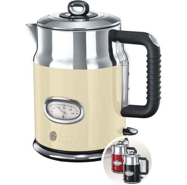 Kettle Russell Hobbs Retro Vintage Cream (21672-70)