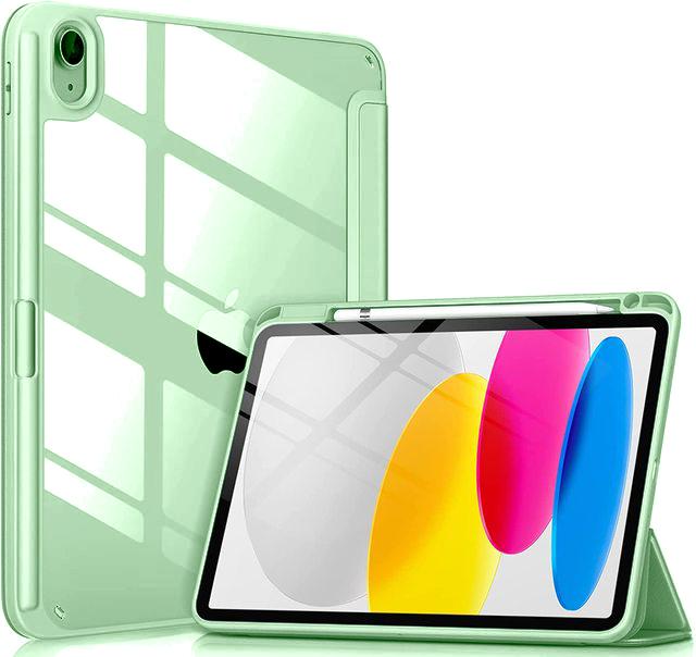 Роскошный флип-кожаный чехол для iPad 9, 10, поколения 2022, смарт-чехол Funda для iPad Pro 11 Air 5, 3, 4 Gen, 6, 7, 8, 9, Mini 6, прозрачный чехол
