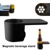 Magnetic Drink Holder for Grill Hands-Free Cup Storage Rack Backyard Party Drink Accessory for Water Bottles