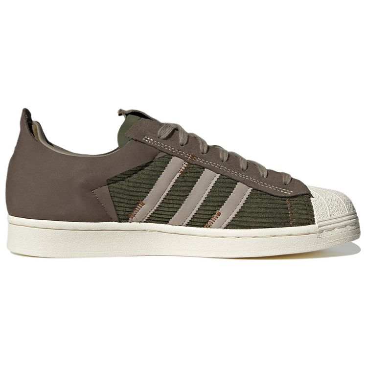 Adidas Originals Superstar Ws2 Comfortable Lightweight Durable Low-Top Skate Shoes Unisex Sneakers Brown GY0010