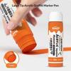 1Pcs 3Cm Jumbo Felt Tip Acrylic Paint Markers Graffiti Jumbo Colored Markers For Rock Painting Stone Ceramic Glass Wood Canvas