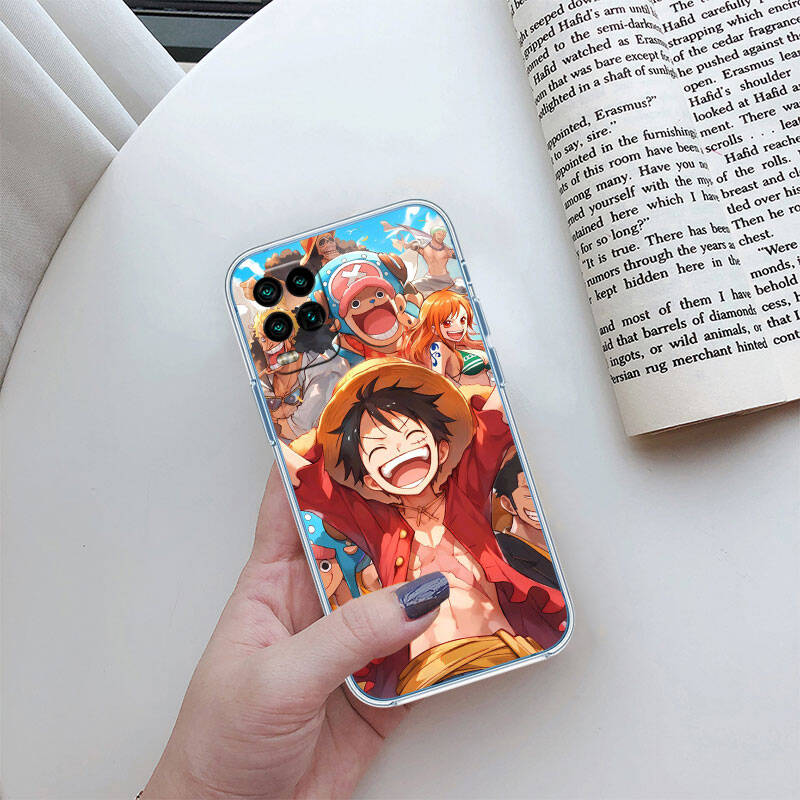 MH114 Мультяшный чехол One Piece для Motorola E7 G6 G7 G8 G9 Plus Power Play G10 G20 G04 E30 E40 E22 E20 E13 E15 G22 G23 G05 G75 G35 G55