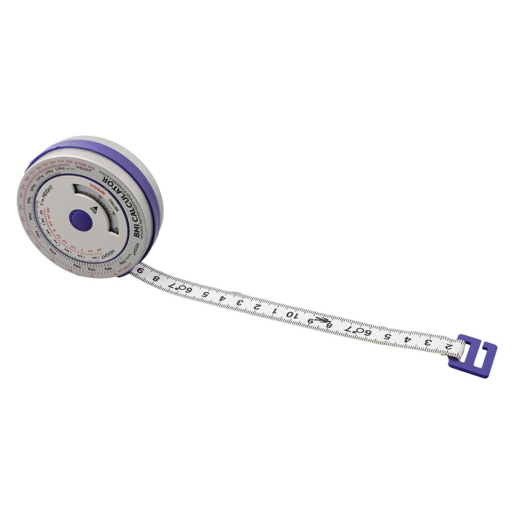 Рулетка Получайте точные измерения ваших рук, груди, талии, икр и многого другого с помощью выдвижной рулетки для ИМТ