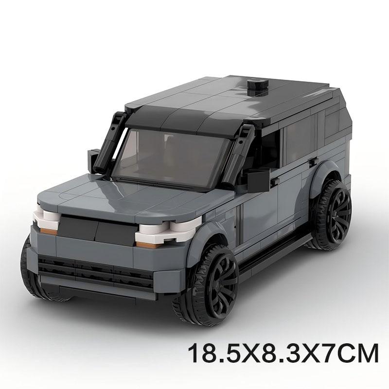 Строительный блок M, совместимый с 150676 Range Rover 400 л.с. Расширенная версия, Модель внедорожника, Собранный строительный блок